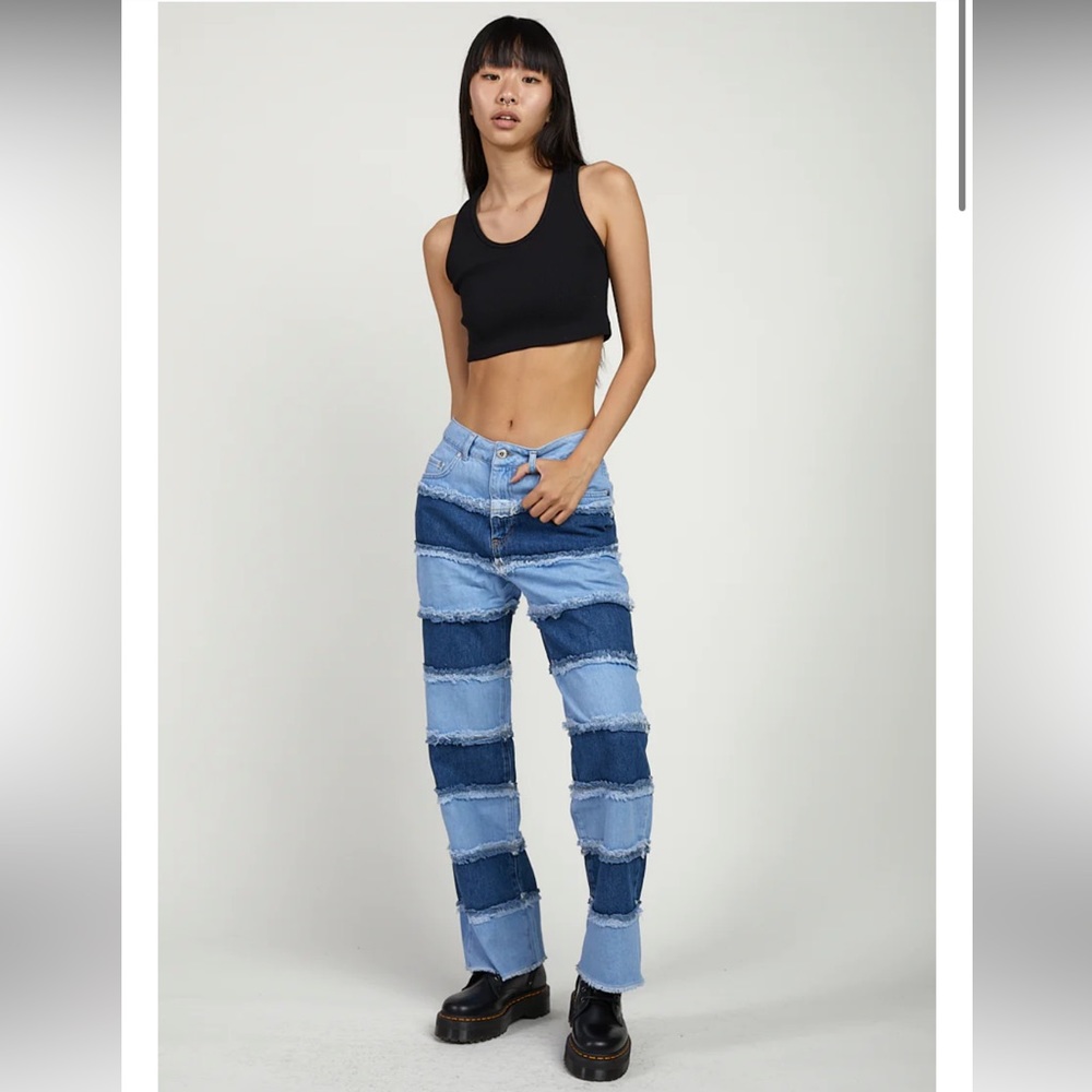 The Ragged Priest INFRINGEMENT JEAN - BLUE